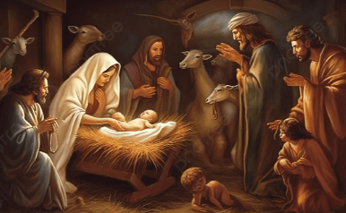 Clipart:13g-Rlnyhdi= Jesus in a Manger