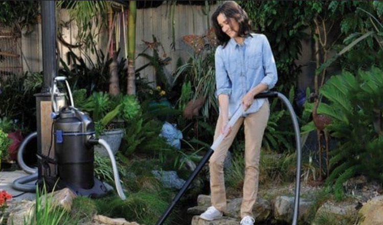 Natural Pond Vacuum for Cleaner Healthier Water