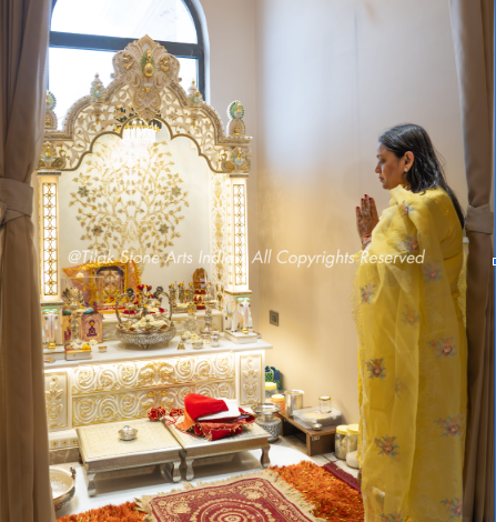 Sacred Spaces: Transforming Your Home with the Timeless Elegance of Marble Pooja Mandirs